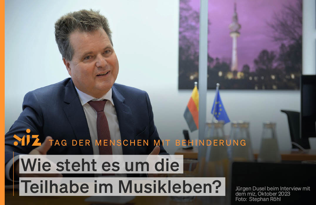 Zum Tag der Menschen mit Behinderung haben der <a href="/DKRKultur/">Deutscher Kulturrat</a> und der Behindertenbeauftragte der Bundesregierung Teilhabeempfehlungen Kultur herausgegeben. Über den Musikbereich informiert der miz-Fokus "Inklusion im Musikleben". 
miz.org/de/fokus/inklu…
kulturrat.de/wp-content/upl…