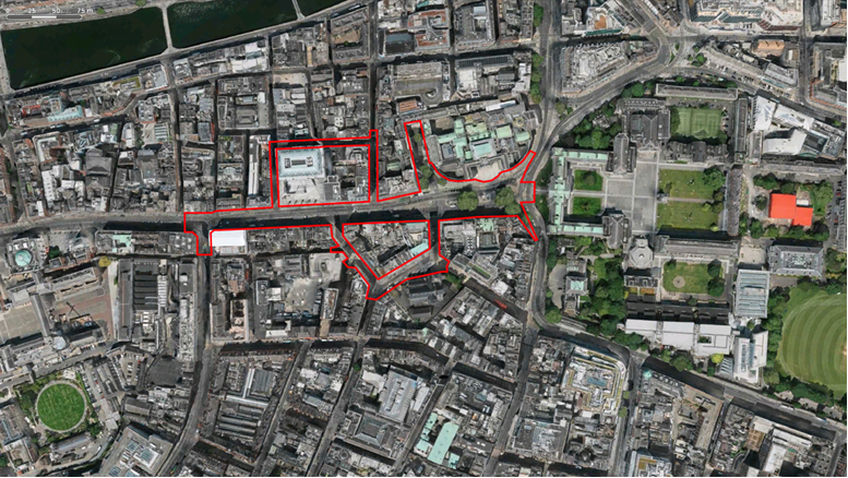 CISireland's tweet photo. #OBSERVATIONS SOUGHT 🔎 in relation to the #redesign of the College Green Dame Street Public Realm Project, #Dublin 2, which currently at the concept #predesign stage. Observations are being accepted until the 13th of December 2024.
Details & #leads 👉 https://t.co/F47gpnUDTR 👈 https://t.co/Tvj7G1MOa9