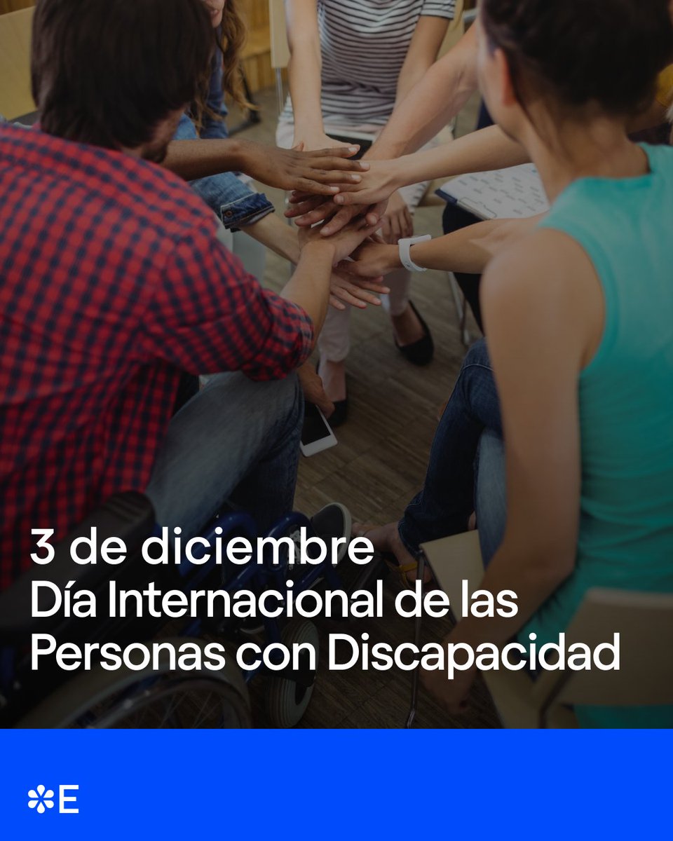 3 de diciembre: Día Internacional de las Personas con Discapacidad

Este día es un recordatorio de que la diversidad es una oportunidad para aprender de cada persona.