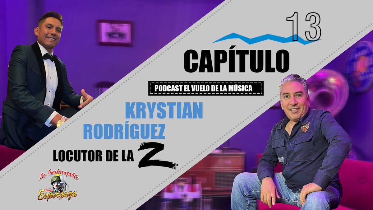 BandaEsperanza1's tweet photo. Este miércoles tenemos un invitado de lujo: Cristian Rodríguez, locutor de La Z, quien nos contará su increíble trayectoria en el mundo de la radio. 📻✨

No te pierdas sus anécdotas, los retos que ha enfrentado y cómo ha conectado con millones de personas a través de su voz. https://t.co/tuvu3gQYRr