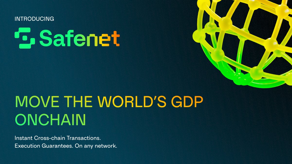 CSimmchen's tweet photo. 🧵 It is a big day at @safe as we are revealing Safenet. While many people such us @SchorLukas and @rimeissner are doing a great job in explaining it as a Transaction Processor Network, I will (overly) simplify and explain it as a superhighway. Hear me out. 👇 https://t.co/ug6NZUDV3y