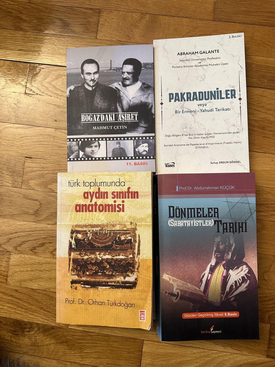 1071Malazgirt Zaferi’nden bugüne  Pakraduniler’i bilmeden,1666dan beri Sabataycı’ları anlamadan,Boğazdaki Aşiret’i ve Türk Toplumunda Aydın Sınıfının Anatomisi’ni çözmeden bu toprakların  siyasi-ekonomik hikayesini kavrayamaz gölgelerle konuşursunuz.Bu dört kitabı OKUYUNUZ!