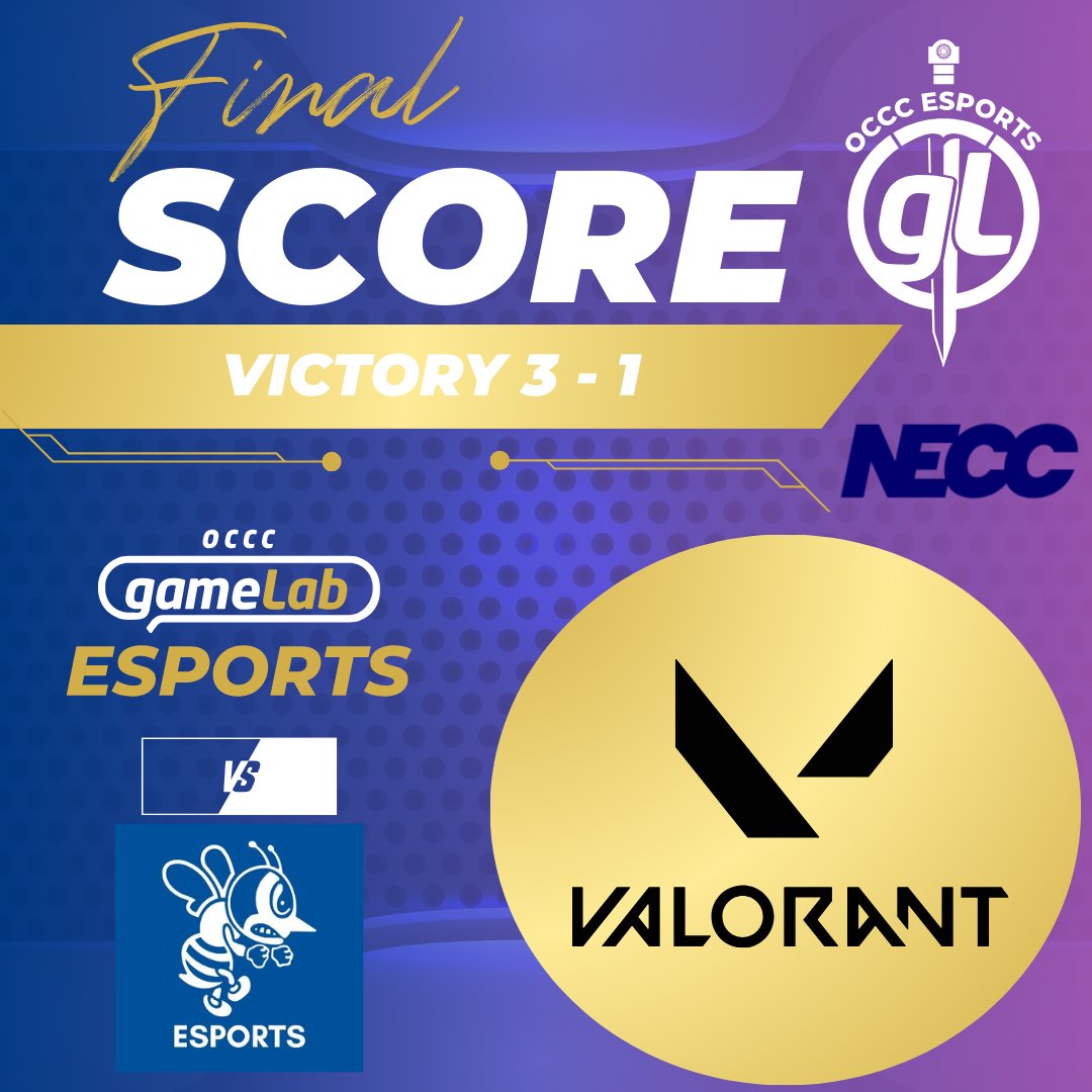 OCCC Esports tweet media