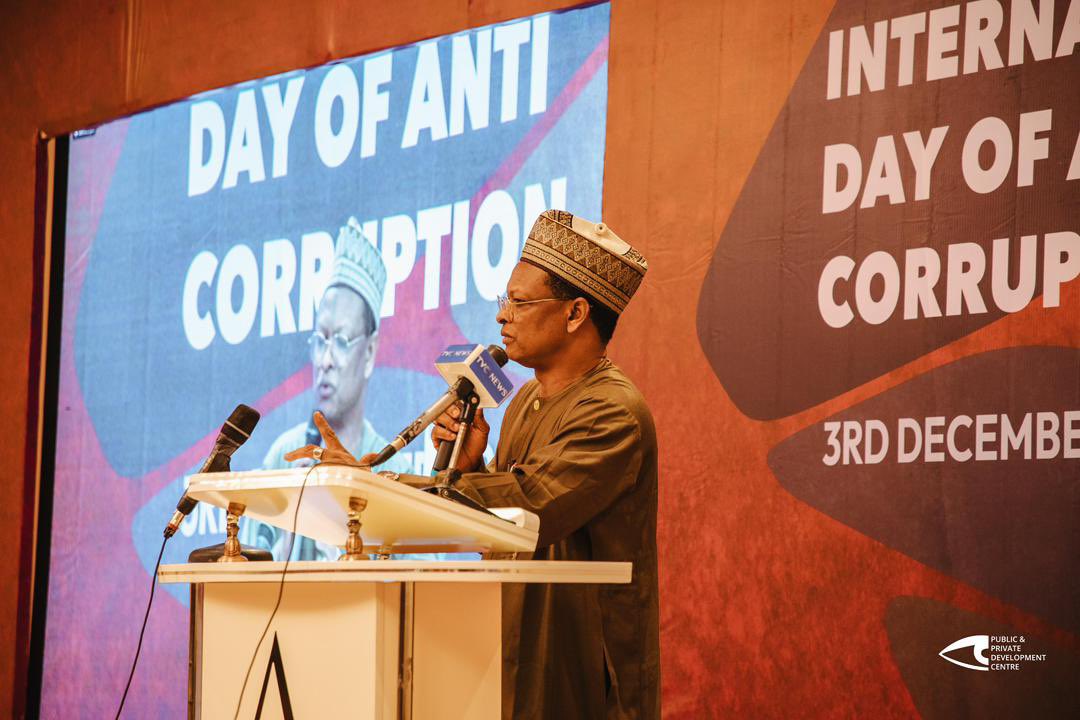 PPDC_ng's tweet photo. The Director General of @kadppa2, Engr.
Sanusi Aminu Yero, stressed that appointing the right individuals is key to tackling #procurementfraud.
He highlighted the transformative role of e-procurement as a powerful tool for combating corruption in procurement processes.
He further championed gender equity, emphasizing its importance in promoting fairness and inclusivity within public procurement practices.

#IACD2024