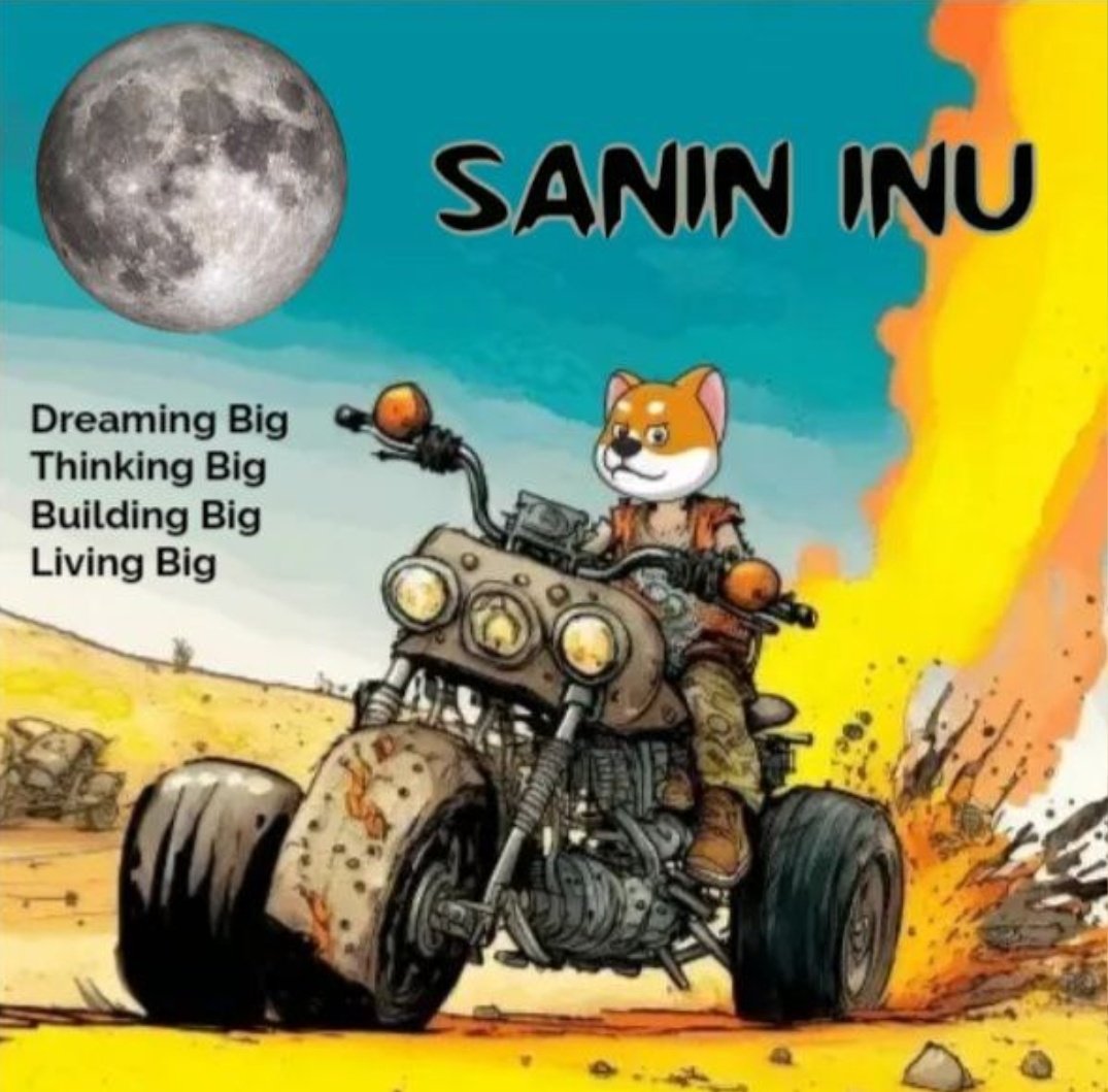 GM!

Conviction is important! Always following the most walked path does usually not lead to your desired destination.

$SANI is such a path, one for the brave and with conviction in self and community.

Bullish on those that walk their own path!