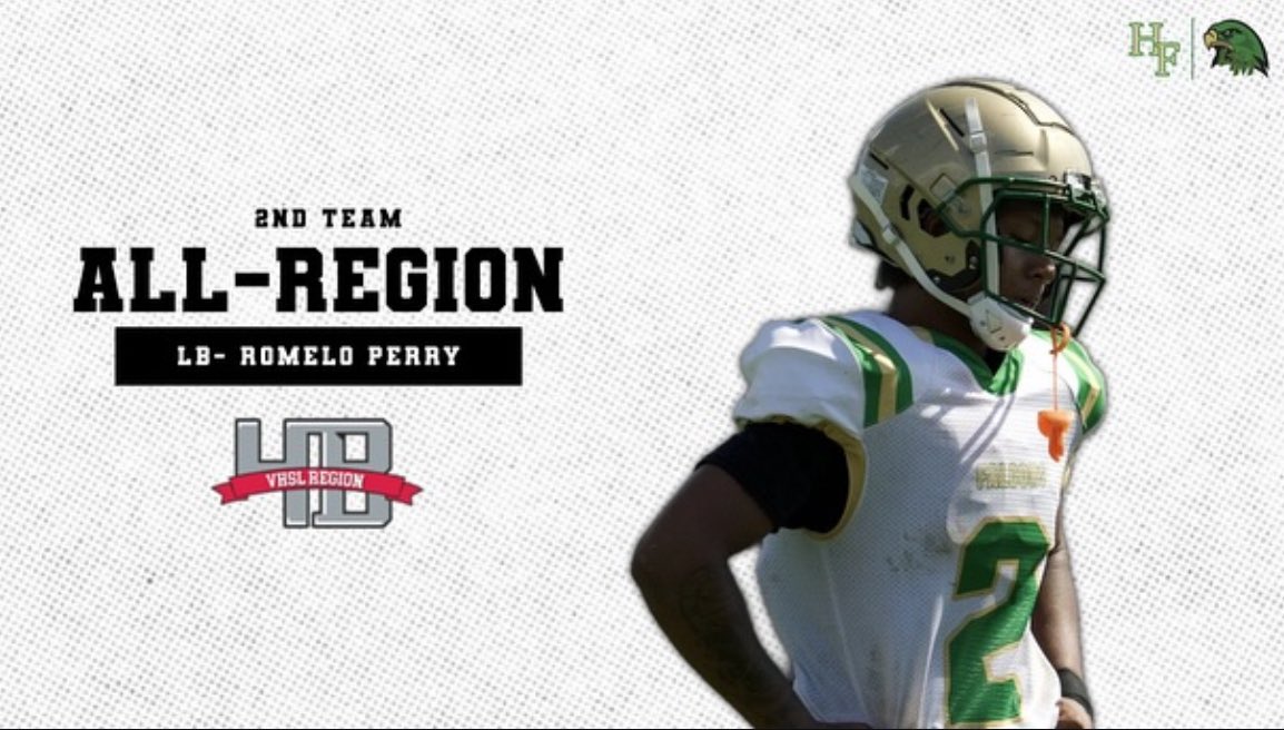 Romelo Perry (@romelo_perry) on Twitter photo Blessed to be named 2nd team all region LB <a href="/HuguenotFB/">Huguenot Football</a> <a href="/coachscott33/">Coach Charles Scott</a> <a href="/CoachTaeMack/">CoachTaeMack@FalconsFootball</a> Blessed to be named 2nd team all region LB <a href="/HuguenotFB/">Huguenot Football</a> <a href="/coachscott33/">Coach Charles Scott</a> <a href="/CoachTaeMack/">CoachTaeMack@FalconsFootball</a>