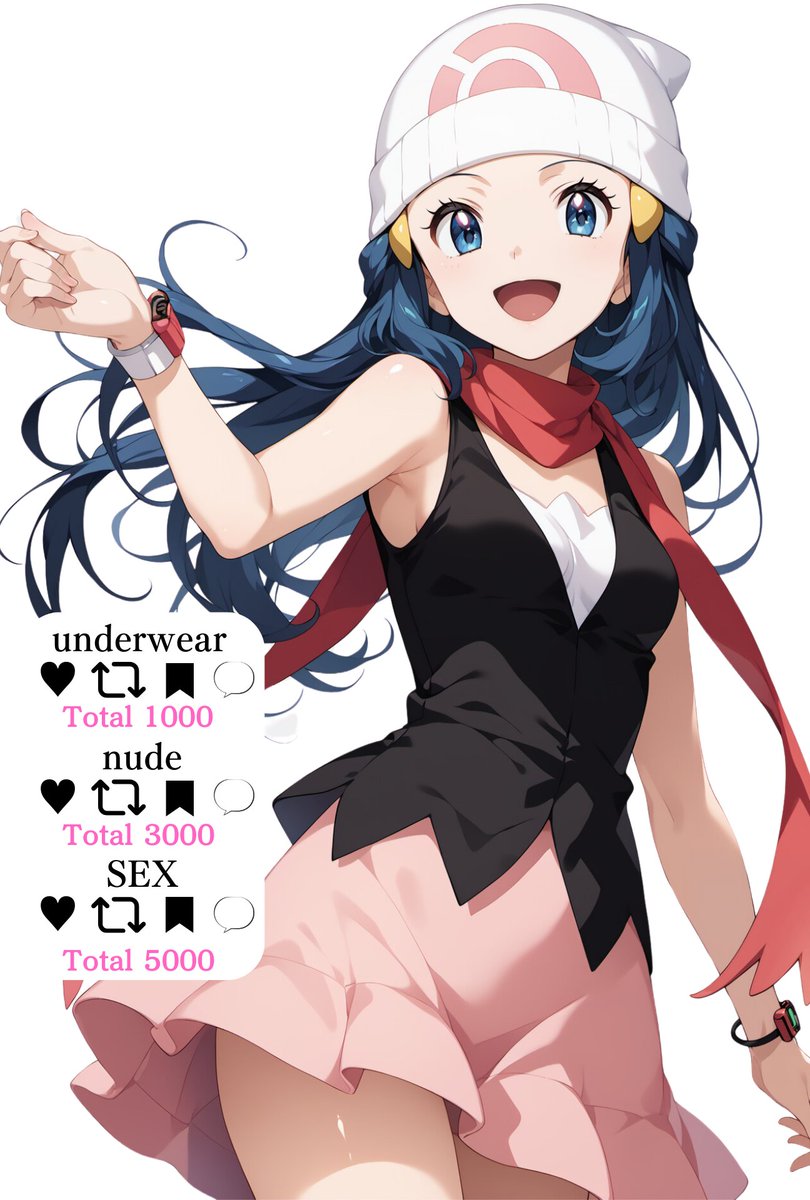 mashumaro9999's tweet image. Hikari (Pokemon)  脱衣チャレンジ
Are you ready to watch?  
#Pokemon #PokemonTCG