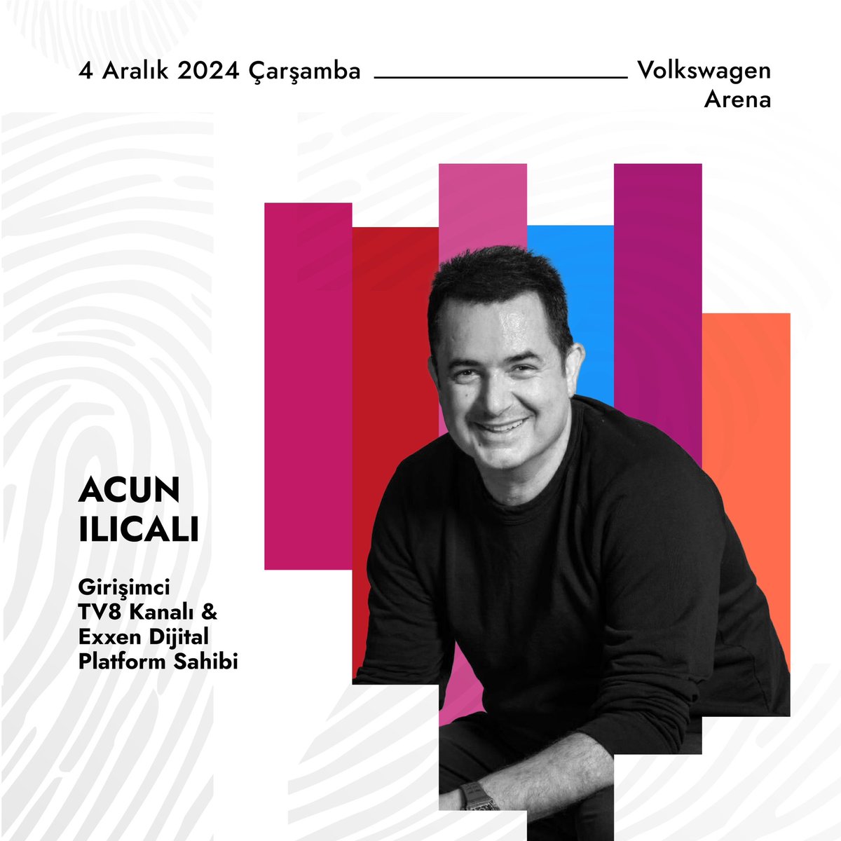 Hayalleri gerçeğe dönüştüren bir yolculuk: Acun Ilıcalı #Gençİz Zirvesi’nde! TV8 kanalı ve Exxen dijital platformunun sahibi Acun Ilıcalı, girişimcilik ve medya kariyerindeki sıra dışı hikayesini gençlerle paylaşacak.

#Gençİz #Teknoloji #Finans #FinansalOkurYazarlık #Girişim