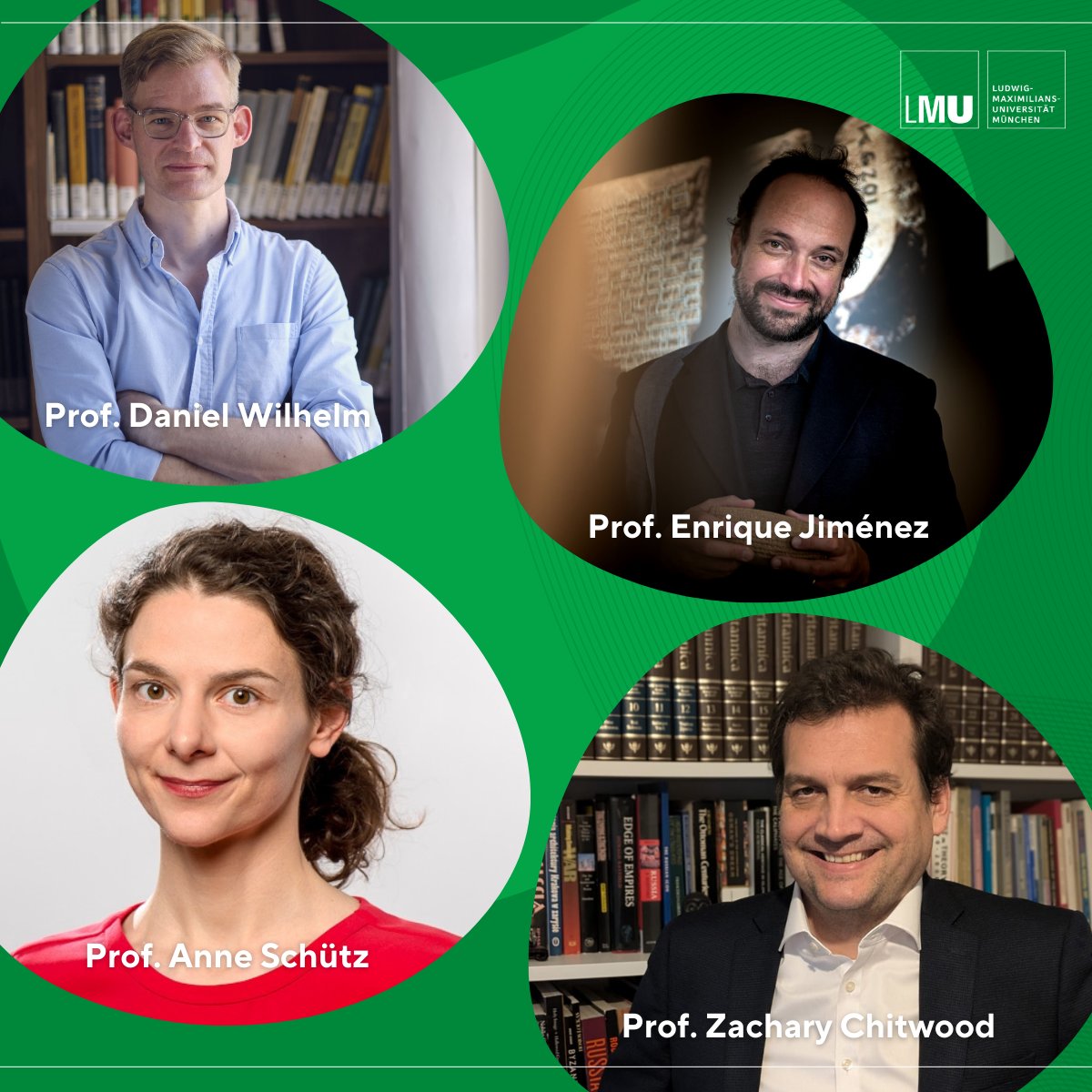 Great success for #LMU! 🎉 Four researchers have been awarded ERC Consolidator Grants with up to €2 million in funding 🚀<a href="/ERC_Research/">European Research Council (ERC)</a> lmu.de/en/newsroom/ne… #ERCCoG #Research