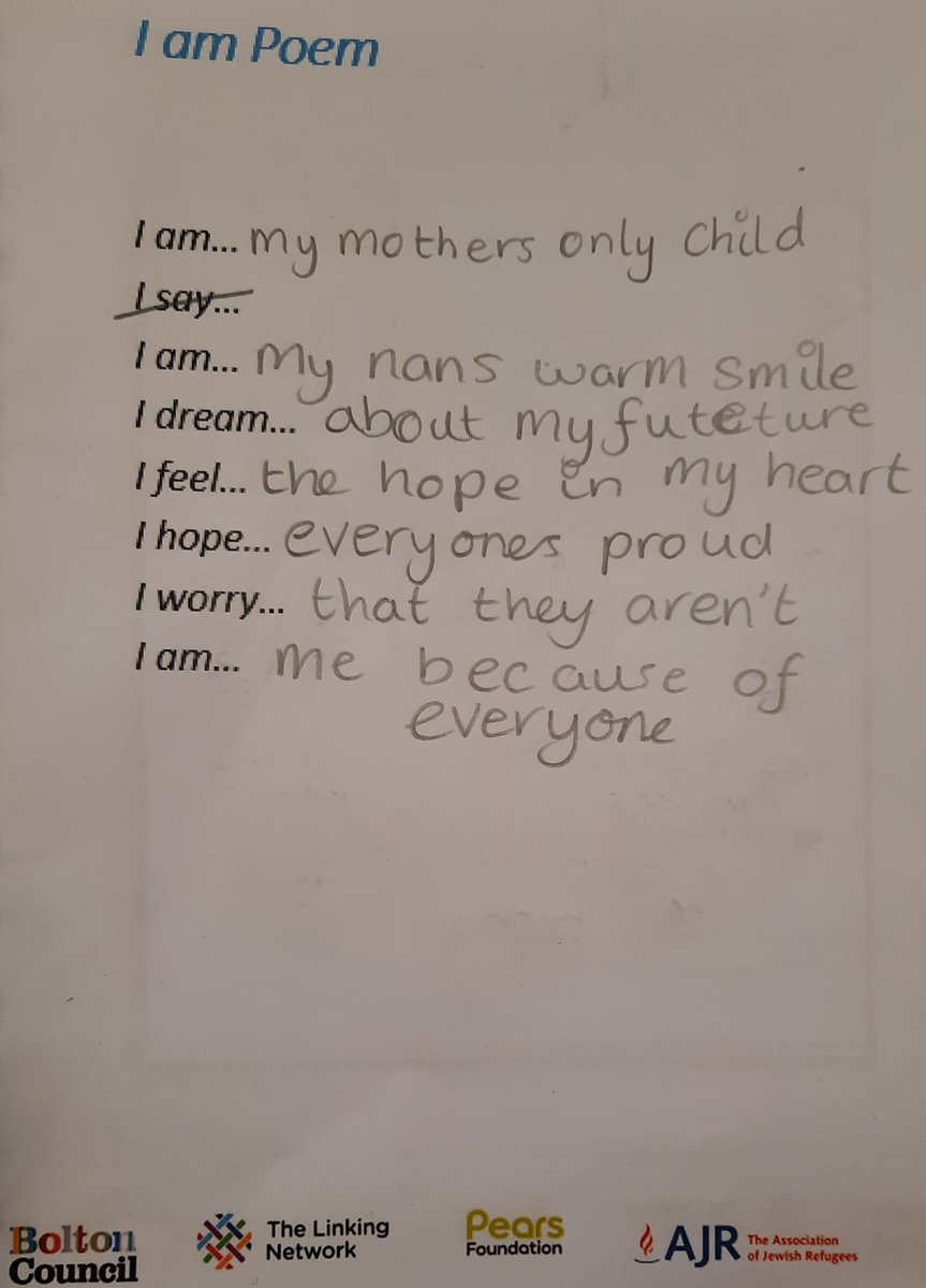 caroline slifkin (@cslifkin) on Twitter photo Wonderful 1st paired schools session of our <a href="/BoltonACIS/">Bolton ACIS</a> Who Am I?Secondary #SchoolsLinking art project <a href="/Linking_Network/">The Linking Network</a> Thanks to <a href="/HarperGreen/">Harper Green School</a> for hosting us & <a href="/SmithillsSchool/">Smithills School</a> <a href="/SmithillsADT/">Smithills School - Faculty of Art, Design and Tech</a> We explored identity further with, 'I am because we are' creating I am poem or maps. 1/2 Wonderful 1st paired schools session of our <a href="/BoltonACIS/">Bolton ACIS</a> Who Am I?Secondary #SchoolsLinking art project <a href="/Linking_Network/">The Linking Network</a> Thanks to <a href="/HarperGreen/">Harper Green School</a> for hosting us & <a href="/SmithillsSchool/">Smithills School</a> <a href="/SmithillsADT/">Smithills School - Faculty of Art, Design and Tech</a> We explored identity further with, 'I am because we are' creating I am poem or maps. 1/2
