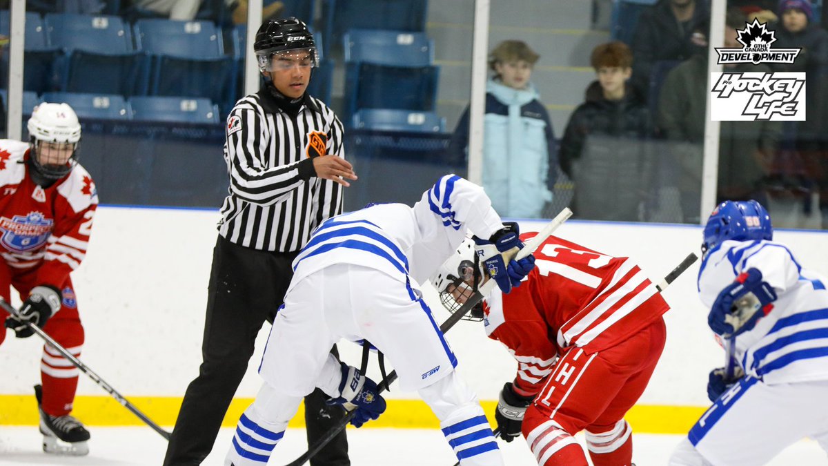 GTHLHockey's tweet photo. From late bloomer as a player to climbing ranks with the whistle, James Kraft’s journey to @OHLHockey and @TheAHL official is centred around good attitude and hard work. ⚫️⚪️
📰 READ | https://t.co/c8Co4W5AWf
#BeyondtheWhistle | #GTHLDevelopment | @ProHockeyLife_ https://t.co/4Ia57kgZQq