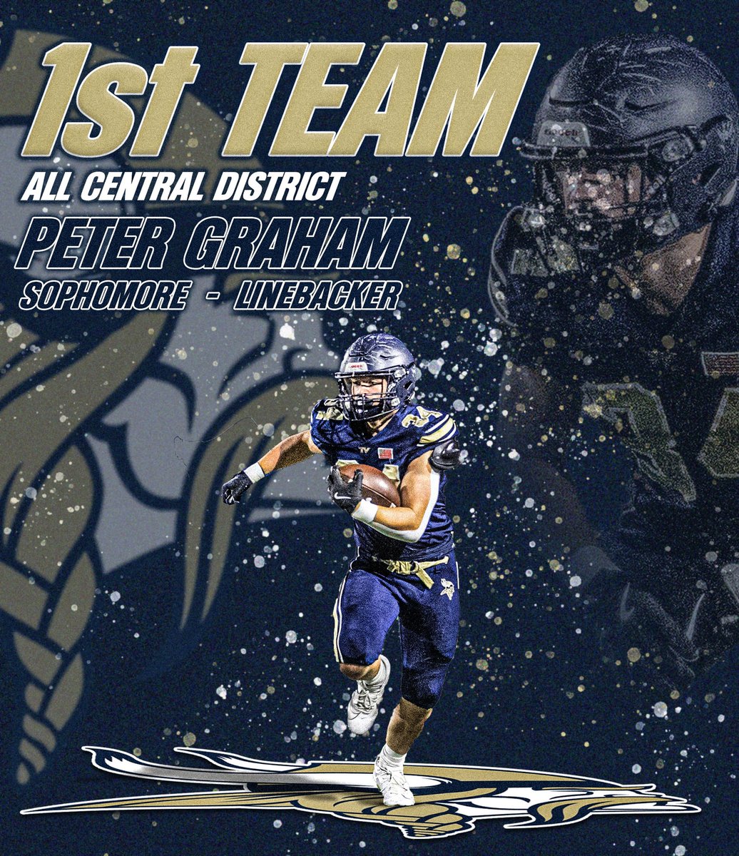 Big congratulations to these two brothers for earning All Central District 1st Team. 
#FearTheHorns