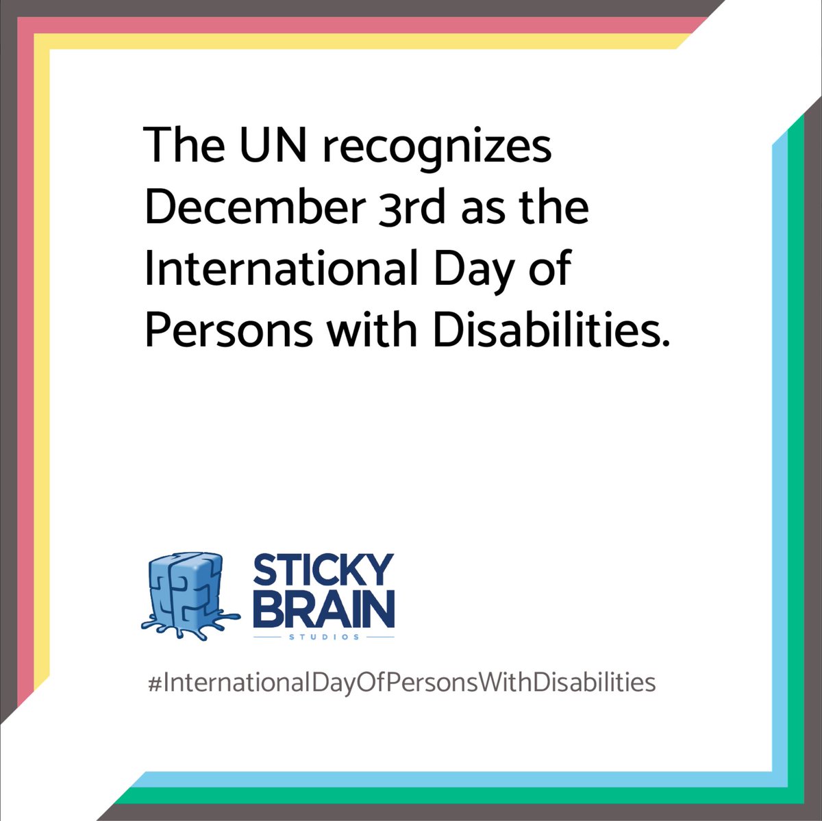 gumsmarts's tweet photo. Today is the International Day of Persons with Disabilities. Many of us at Sticky Brain Studios have disabilities, and it's important for us to think about how we make our games more accessible
#InternationalDayofPersonswithDisabilities #explore #explorepage #Stickybrainstudios https://t.co/WS5HAdrJTK
