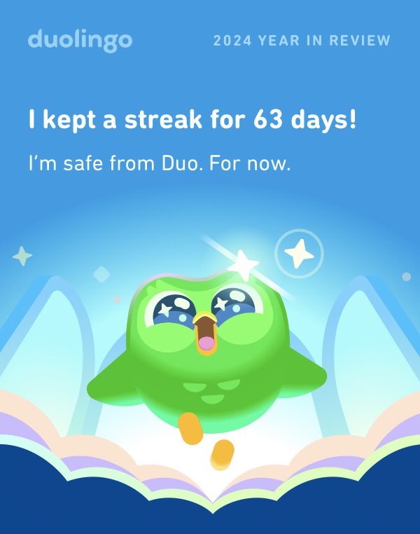 Are you safe from Duo this year? #Duolingo365