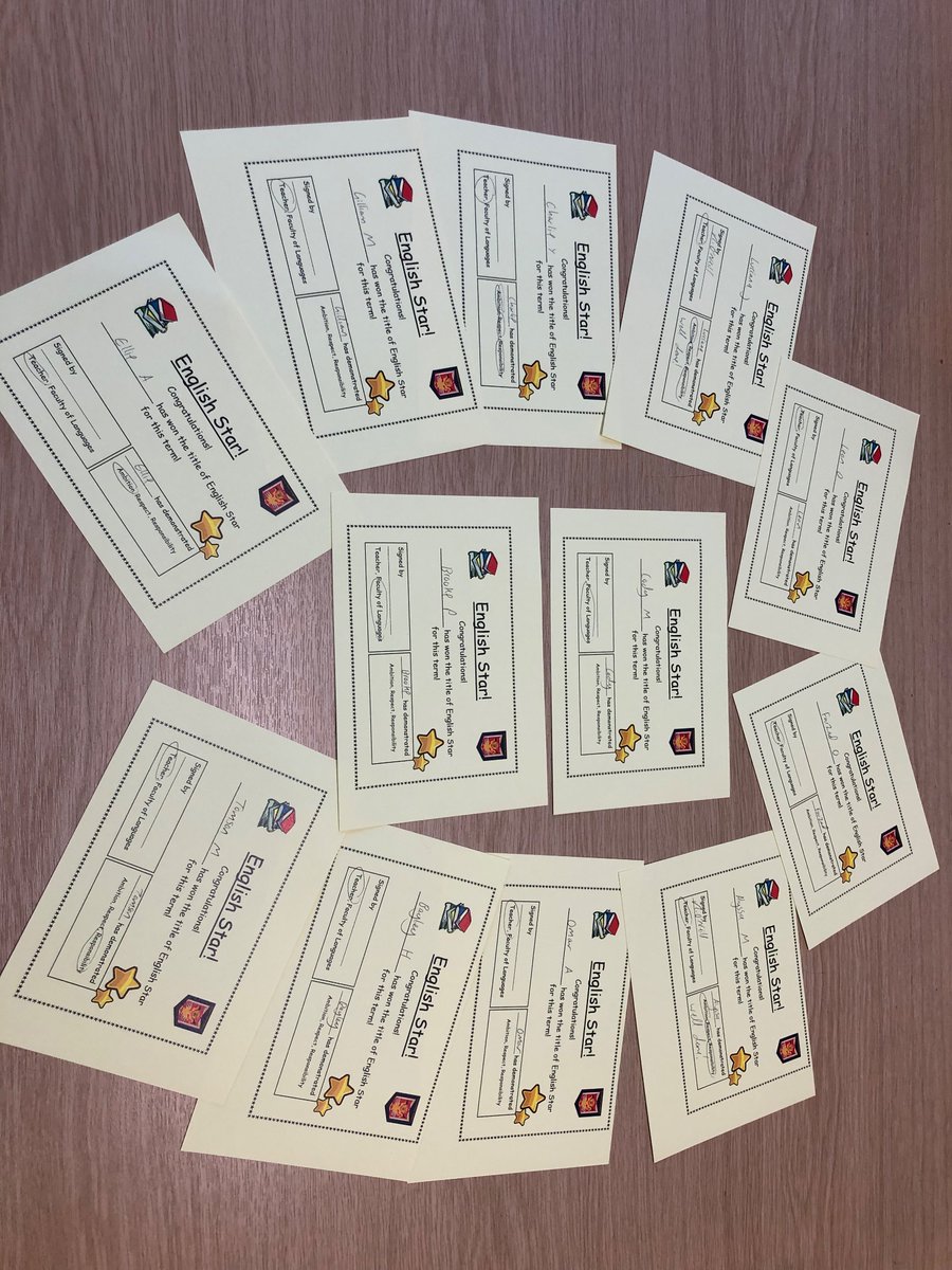Irvine Royal Academy English and Languages Faculty (@iralanguages) on Twitter photo Congratulations to our English Stars for November, who have went above and beyond in displaying the school values!
<a href="/IrvineRoyalAcad/">Irvine Royal Academy</a>
Senior Phase:
Gillian
Alyssa
Farzad
Bayley
Tomson
Brooke
BGE:
Ellie
Charlie
Luciana
Leon
Omar
Cody Congratulations to our English Stars for November, who have went above and beyond in displaying the school values!
<a href="/IrvineRoyalAcad/">Irvine Royal Academy</a>
Senior Phase:
Gillian
Alyssa
Farzad
Bayley
Tomson
Brooke
BGE:
Ellie
Charlie
Luciana
Leon
Omar
Cody