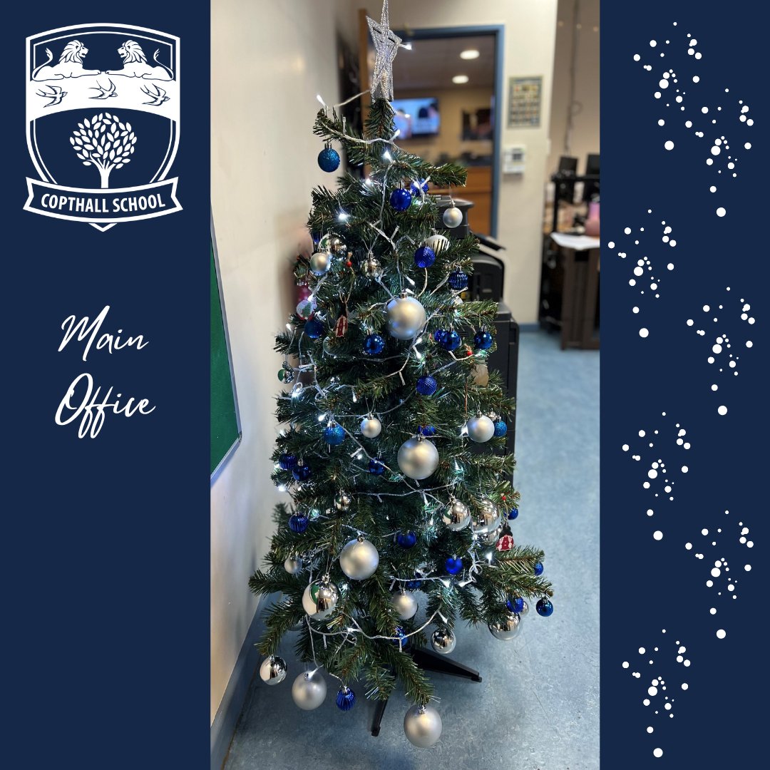 It feels seasonal at Copthall School! Beautiful trees are welcomed by staff and students. Happy #December!
#FestiveSeason #ChristmasTree #Christmas2024 #christmas #barnet #barnetCouncil #hope #Christmaslights #christmastime