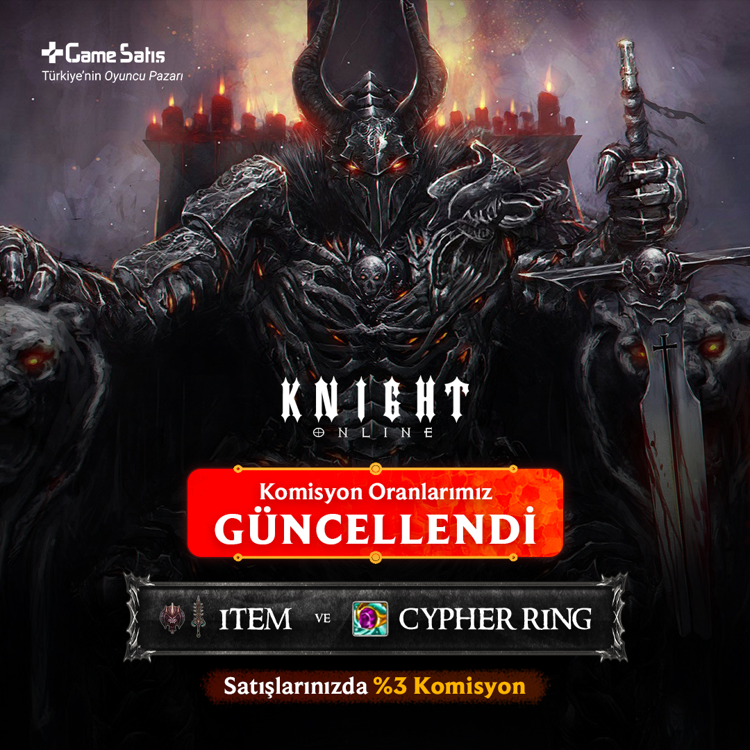 gamesatis's tweet photo. 🔥🔥
Gamesatış'ta Knight Online İtem ve Ring ürünlerinin satışları tüm kullanıcılarımız için sabit %3 😲

💸💸 Ayrıca satış sonrasında bakiyenizi anında çekebilirsiniz, eeeeee ne duruyorsunuz?
📌https://t.co/E5FhdkQvz1

#gamesatis #knightonline #nttgame #oyun #KnightOnline https://t.co/hnsIfE5wEz