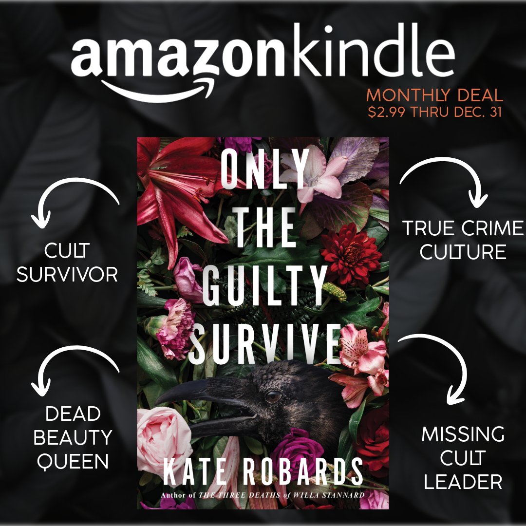 Only $2.99 on Kindle this month! A podcaster digs into strange connections between a cult’s mass suicide and the murder of a local beauty queen in this twisty psychological thriller about true crime culture, perfect for fans of Riley Sager and Lisa Jewell. <a href="/crookedlanebks/">Crooked Lane Books</a>