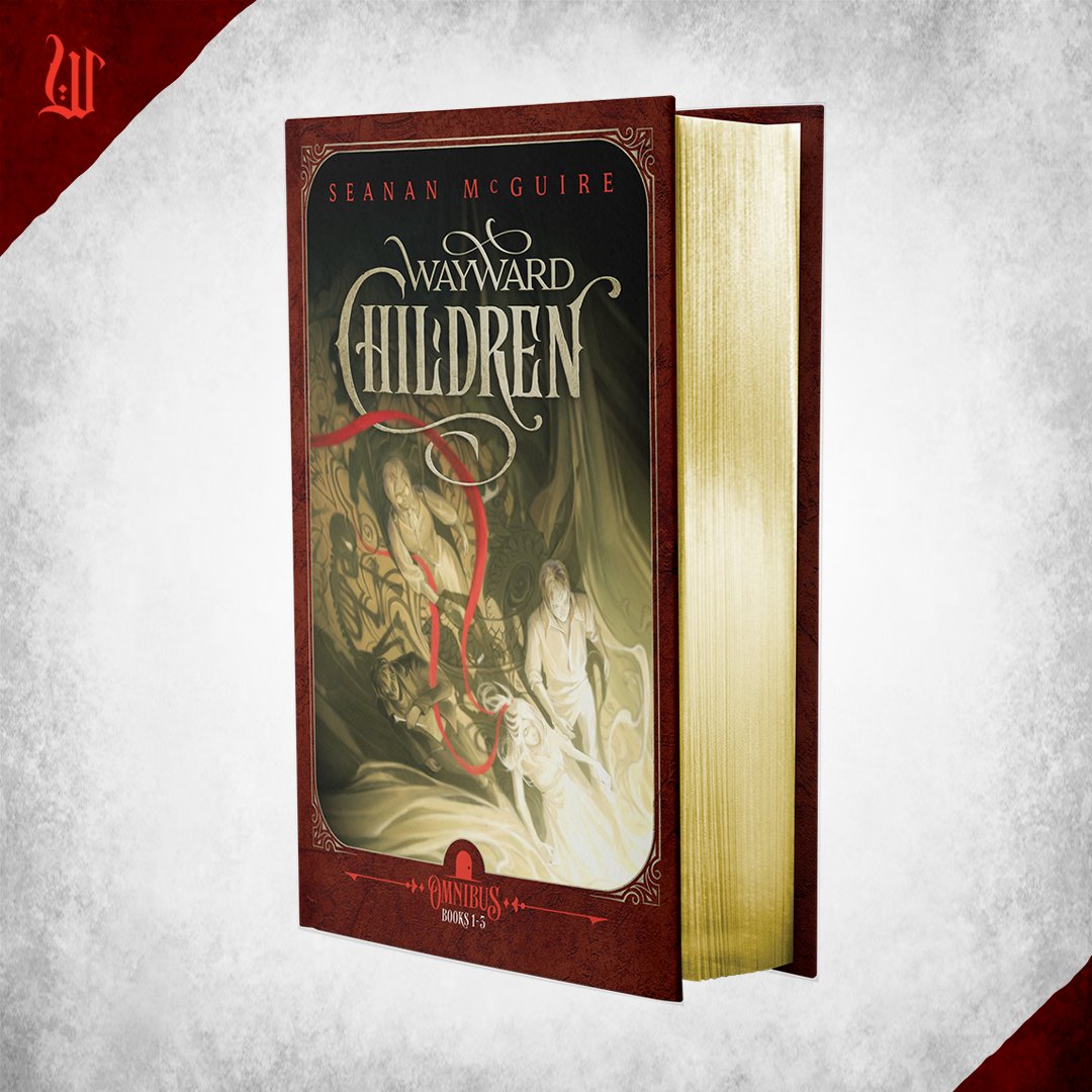 Wraithmarked's tweet photo. Who doesn't like gilded edges! Our WAYWARD CHILDREN Omnibus Deluxe Edition by @seananmcguire is now LIVE on #Kickstarter!

Link in our bio and below! https://t.co/KnaxuSGD1Z