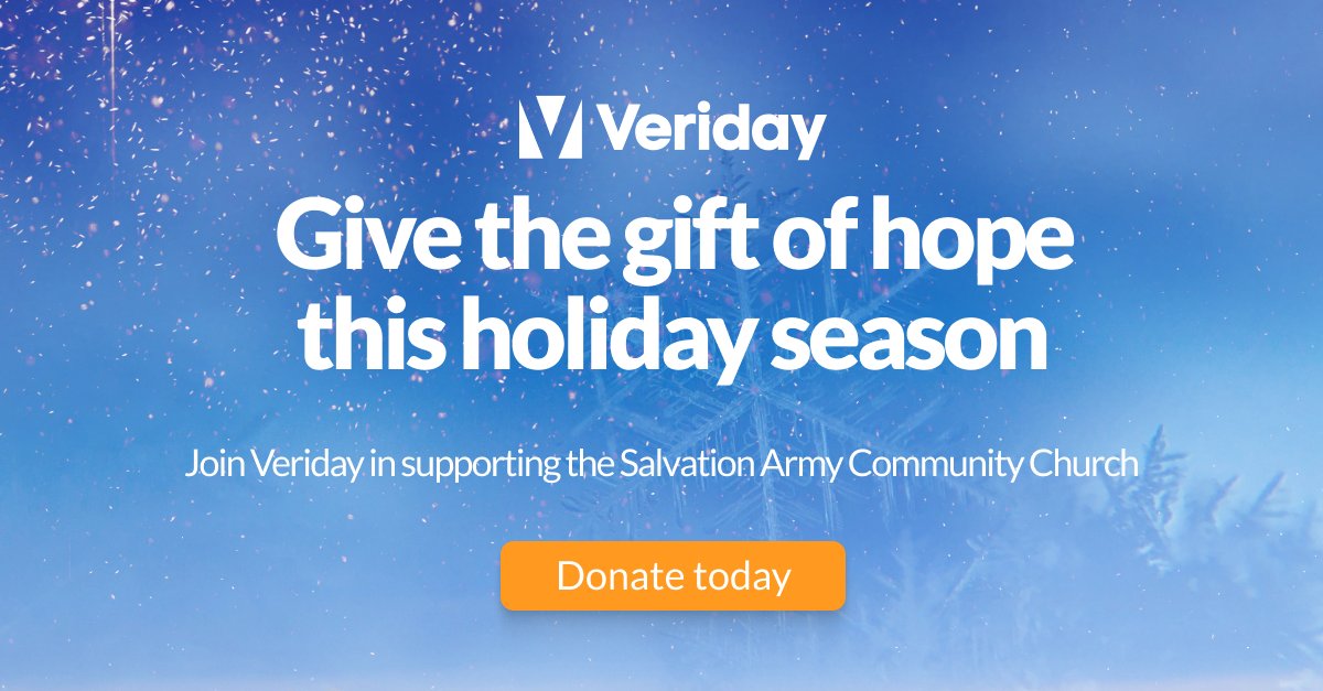 This holiday season, let’s make a difference together! Join Veriday’s 2024 Giving Campaign to support families in need. Every contribution brings #hope, #joy, and #warmth to those who need it most. Donate today: zurl.co/GZbv  #support #community