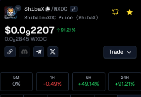 ShibaInuXDC's tweet photo. and so it begins #XDC https://t.co/mbSVUrQqYk