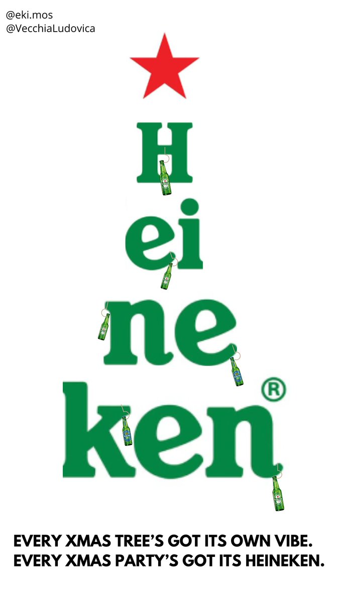 One Minute Brief of the Day: Create posters to advertise #XmasDecorations ✨🎄🍻
<a href="/OneMinuteBriefs/">One Minute Briefs ⏱️</a> 
<a href="/Heineken/">Heineken</a> 
<a href="/VecchiaLudovica/">Ludovica Vecchia</a>
