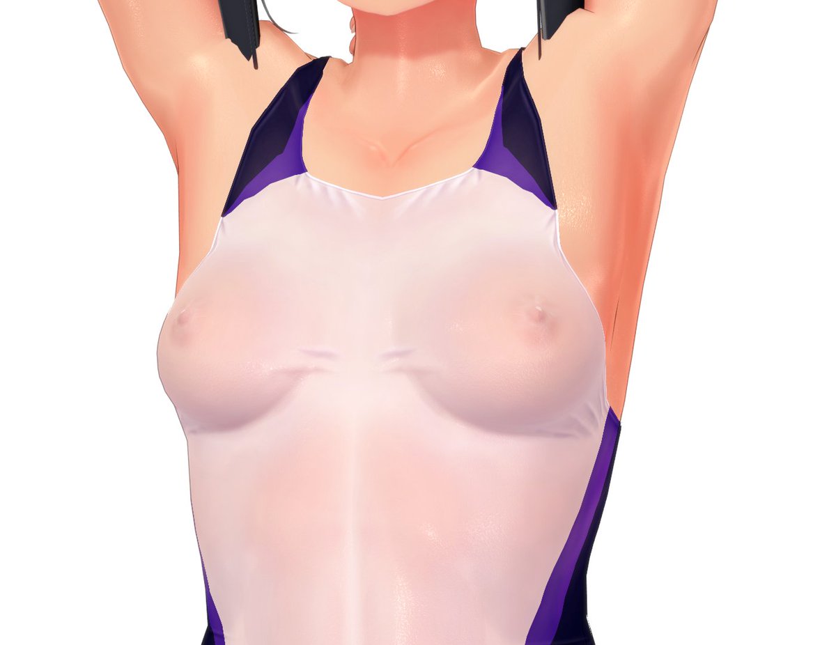 水着おっぱい難しいぜ('-ω-`) 