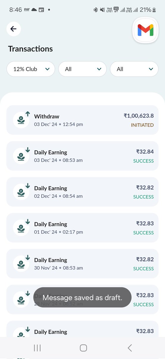 NaveenK329's tweet photo. @bharatpeindia @RBI @nsitharaman @consumerforum_ 
@PMOIndia 
I am facing a serious issue with BharatPe – my investment amount is showing as zero in my portfolio, but the transaction history shows an initiated withdrawal without my consent. I never requested any withdrawal. https://t.co/Si4VPFmu0b