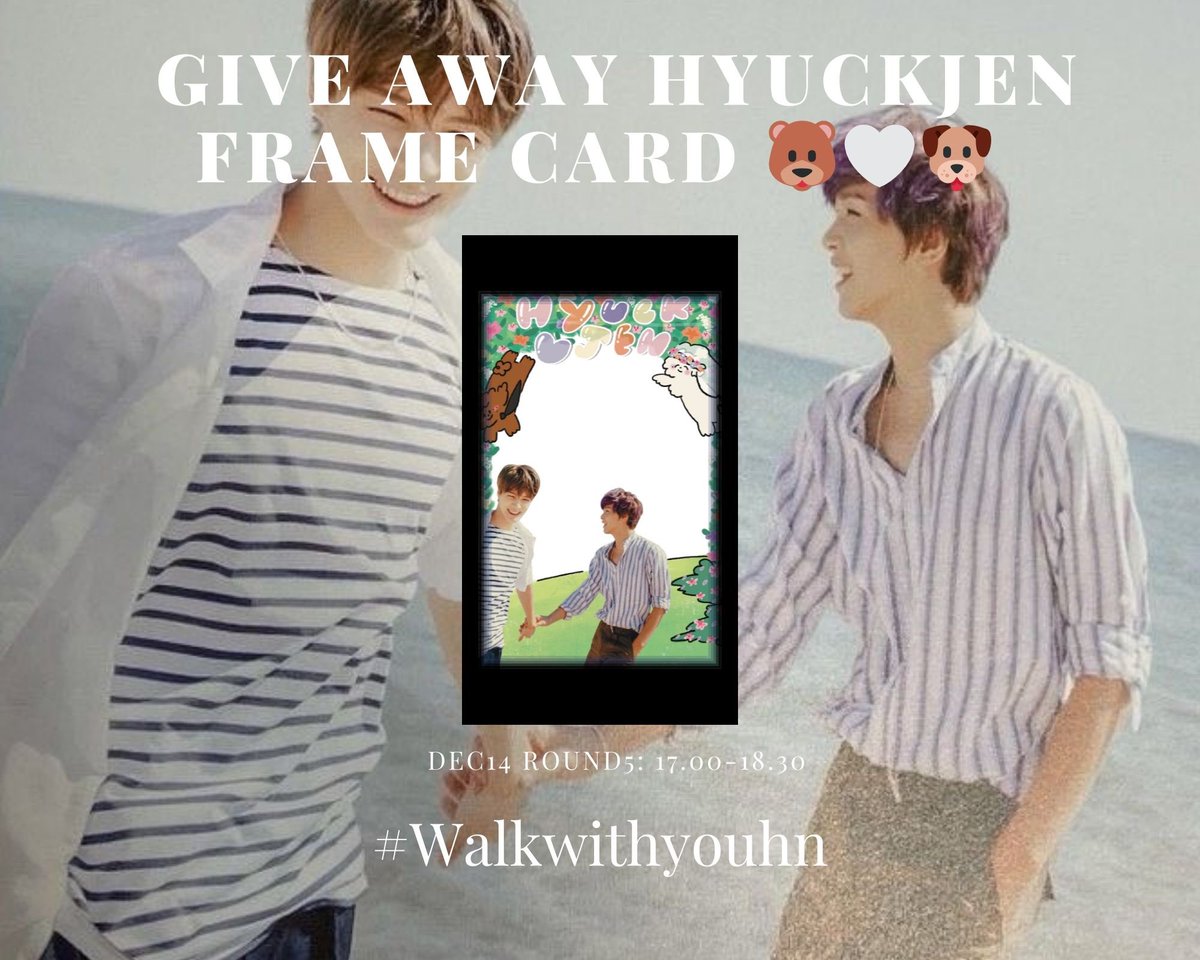 nojellyno's tweet image. Give away ♡。·˚˚·  ·˚˚·。♡

HyuckJen frame card 🐻♡🐶 

25 ea ◡̈

Round 5: 17.00-18.30 

มารับกันเยอะๆน้าค้าบ 

♡。·˚˚· #Walkwithyouhn     
#Hyuckjen #Haeno  ·˚˚·。♡.