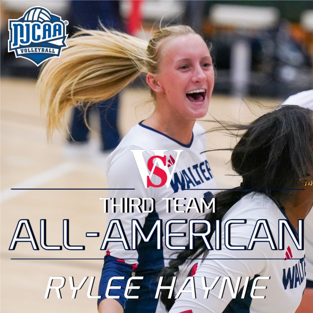 Walters State Volleyball (@wsccvb) on Twitter photo ALL-AMERICAN X2. 
Lauren Mims - First Team All-American. 
Rylee Haynie - Third Team All-American. 
🔥🔥🔥 ALL-AMERICAN X2. 
Lauren Mims - First Team All-American. 
Rylee Haynie - Third Team All-American. 
🔥🔥🔥