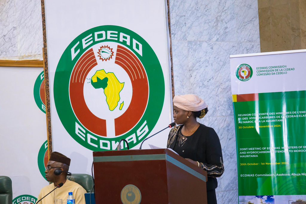 halidanme's tweet photo. I was privileged to host the JOINT MEETING OF ECOWAS MINISTERS OF ENERGY AND HYDROCARBONS EXTENDED TO MOROCCO AND MAURITANIA held at the ECOWAS Headquarters in Abuja Nigeria, on 1st November 2024 https://t.co/XvbJ9wGyyv