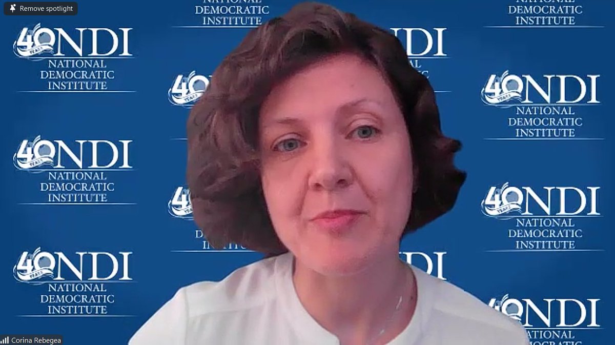 We need to ensure #transparency in how government collects and spends money. Parliaments have not been as active as they could have been in spearheading some of these reforms. <a href="/CorinaRebegea/">Corina Rebegea</a> speaking at today's #IACD event to launch 3 #BeneficialOwnership #transparency resources