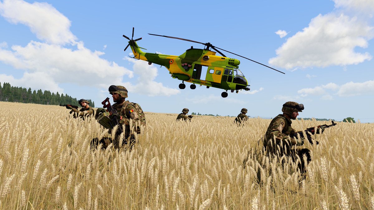 RoAF_Dev_Team's tweet photo. With the celebrations of 🇷🇴's National Day behind us, we present a new MOD from the Arma 3 🇷🇴 Community:
Romanian Armed Forces (1990 - Present)

Steam Workshop: https://t.co/caLtLdy3i5
#Arma3 https://t.co/Ft12f5iIrK