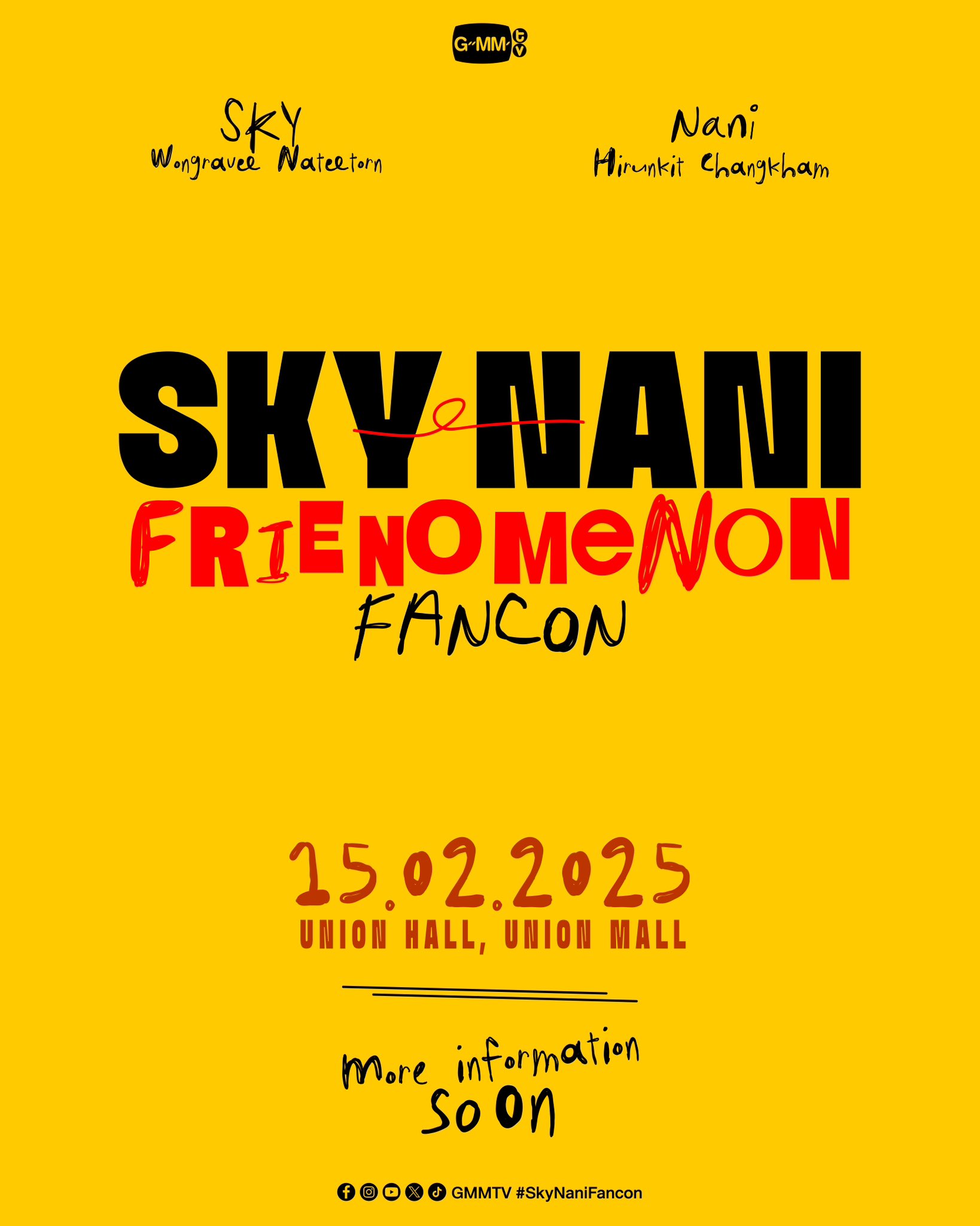 GMMTV Secret SKYNANI fancon スカイナニ FULL SPOT] 'SKY-NANI FRIENOMENON FANCON' 🤜🏻🤛🏻 - YouTube