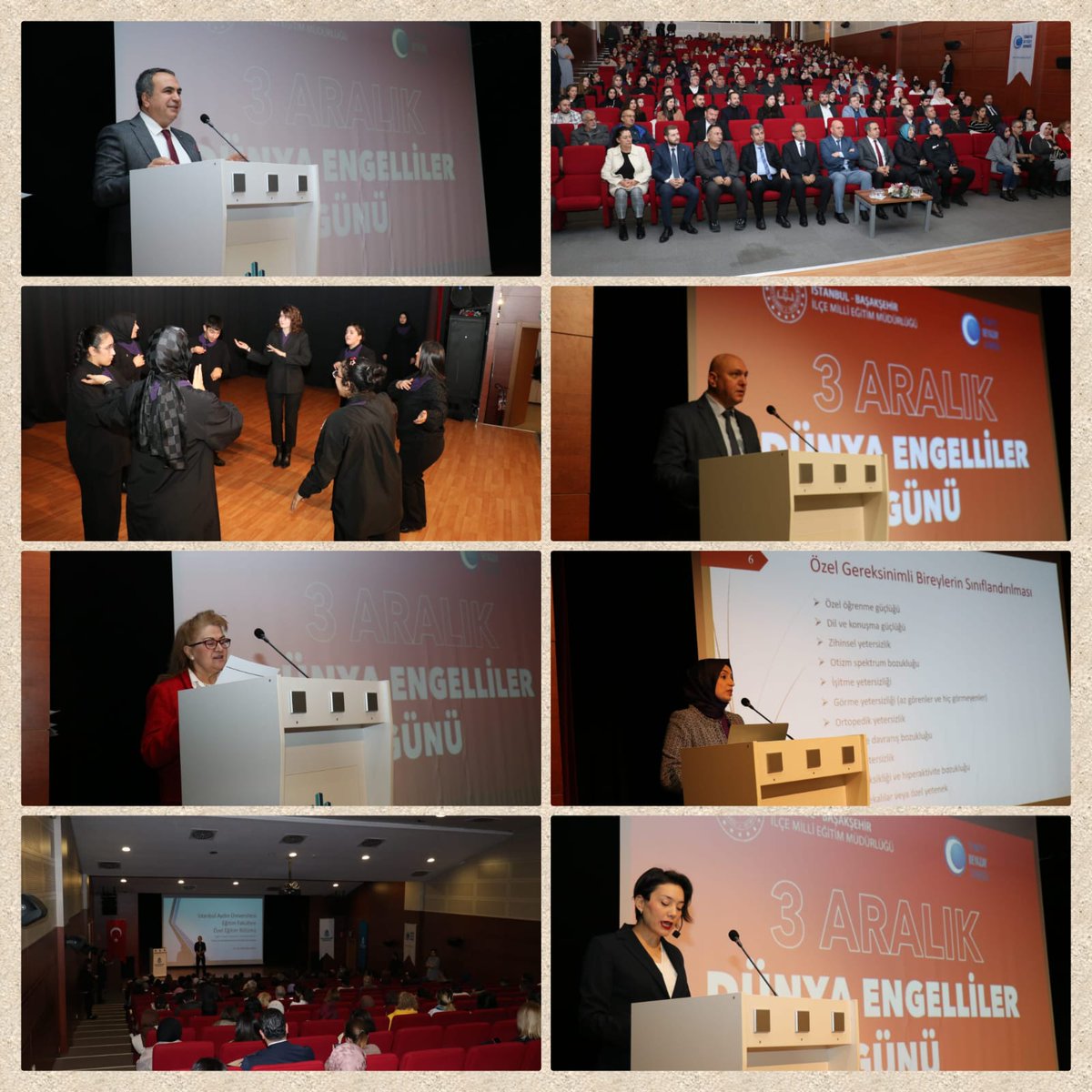 BaskshrKaymkmlk's tweet photo. 3 Aralık Dünya Engelliler Günü kapsamında İlçe Milli Eğitim Müdürlüğümüz ve Türkiye Beyazay Derneği iş birliğiyle düzenlenen program, M. Emin Saraç Kültür Merkezi'nde gerçekleştirildi. Programa, Kaymakamımız Sn. Cemil Özgür ÖNEĞİ başta olmak üzere çok sayıda davetli katıldı. https://t.co/oHToo3E1W2