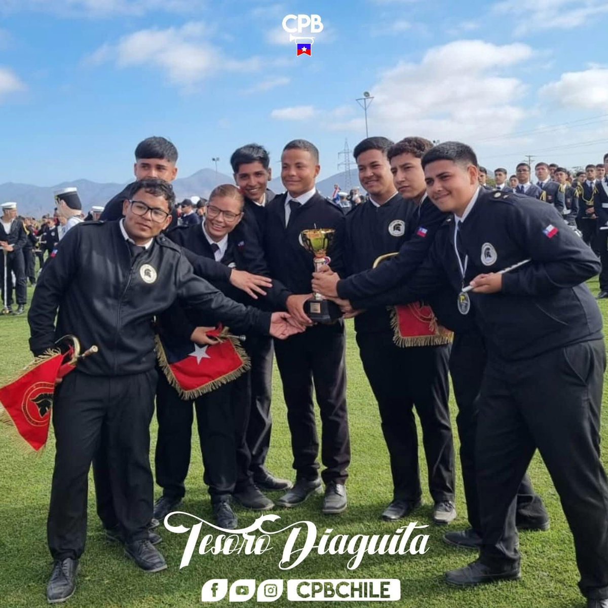¡Grande Legión del Norte!: banda de guerra de #Tocopilla ganó dos títulos nacionales en competencias del Circuito Nacional de Bandas en La Serena y Coquimbo.