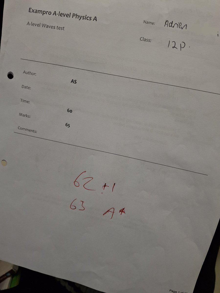 physicsadri's tweet photo. aced that x #studytwt #studytwtuk #physicstwt https://t.co/smkYPDrlqP