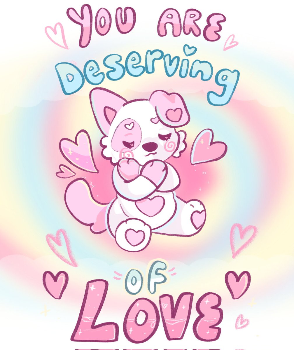 Sugary_Carousel's tweet photo. You are deserving of love! 💖 https://t.co/bvxDScxkiS