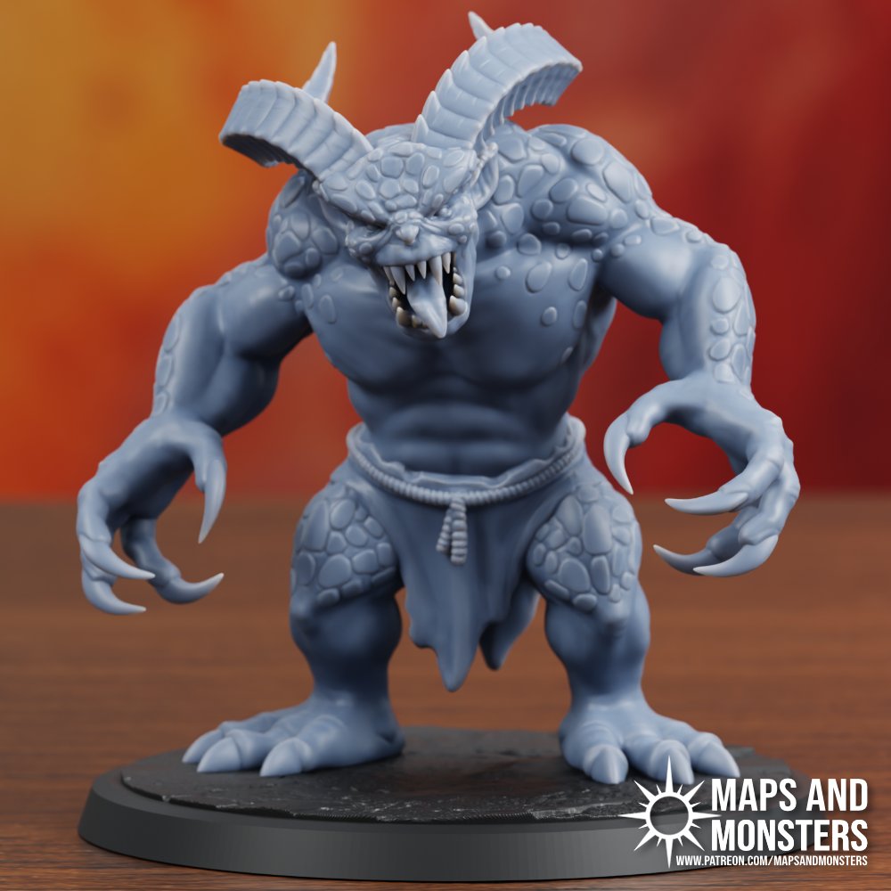 Come check out my new miniatures for the month if you are into #3dprinting and/or #miniaturepainting.

patreon.com/mapsandmonsters