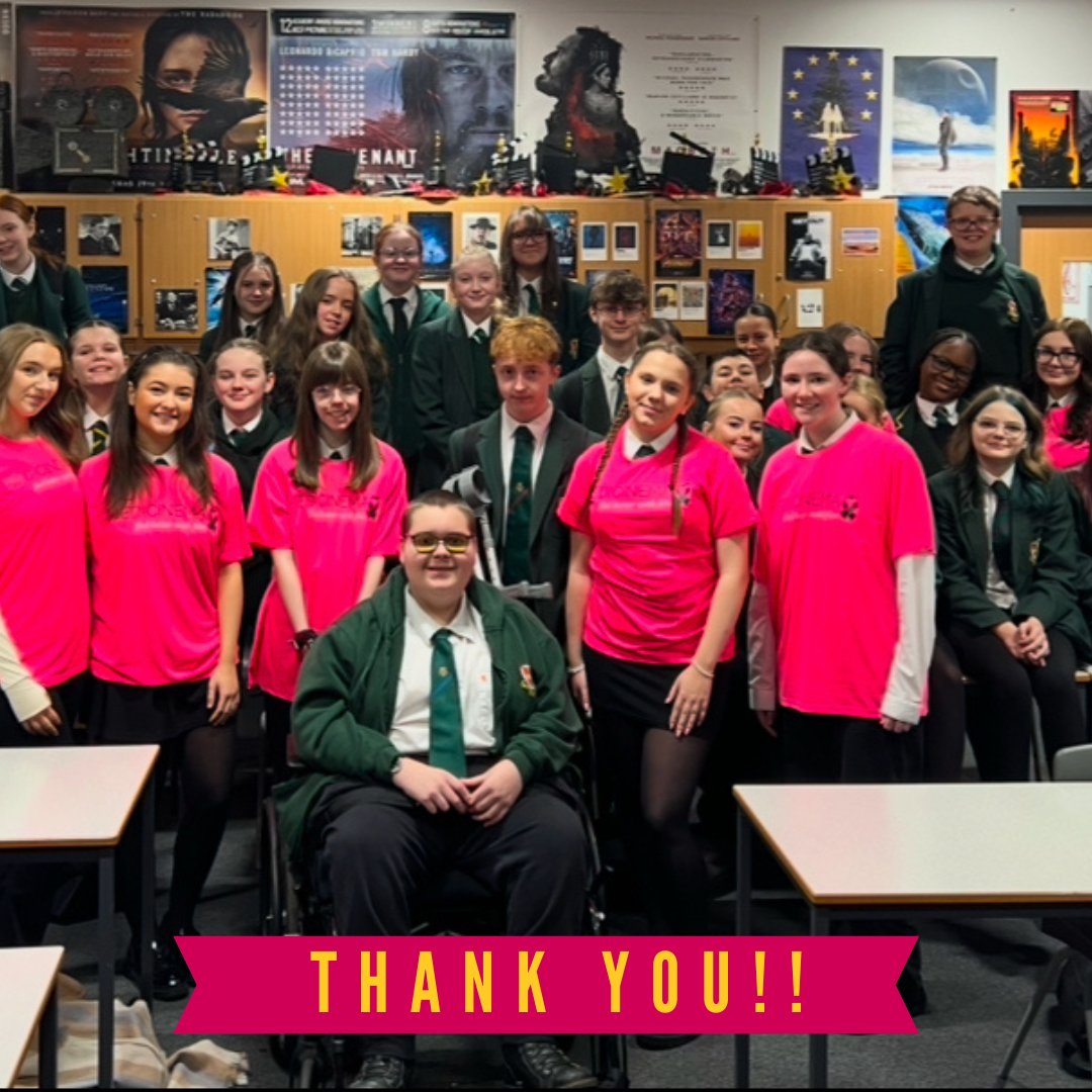 MediCinema (@medicinema) on Twitter photo With huge thanks to <a href="/StMungosFalkirk/">St Mungo's HS</a> and <a href="/StMungosFilm/">St Mungoβs Film Ambassadors</a> for raising an incredible Β£2629.95 for MediCinema through their 12-hour film marathon! π₯
Your donation will help us to continue to support NHS patients through the power of film and the shared cinema experience π«Ά With huge thanks to <a href="/StMungosFalkirk/">St Mungo's HS</a> and <a href="/StMungosFilm/">St Mungoβs Film Ambassadors</a> for raising an incredible Β£2629.95 for MediCinema through their 12-hour film marathon! π₯
Your donation will help us to continue to support NHS patients through the power of film and the shared cinema experience π«Ά