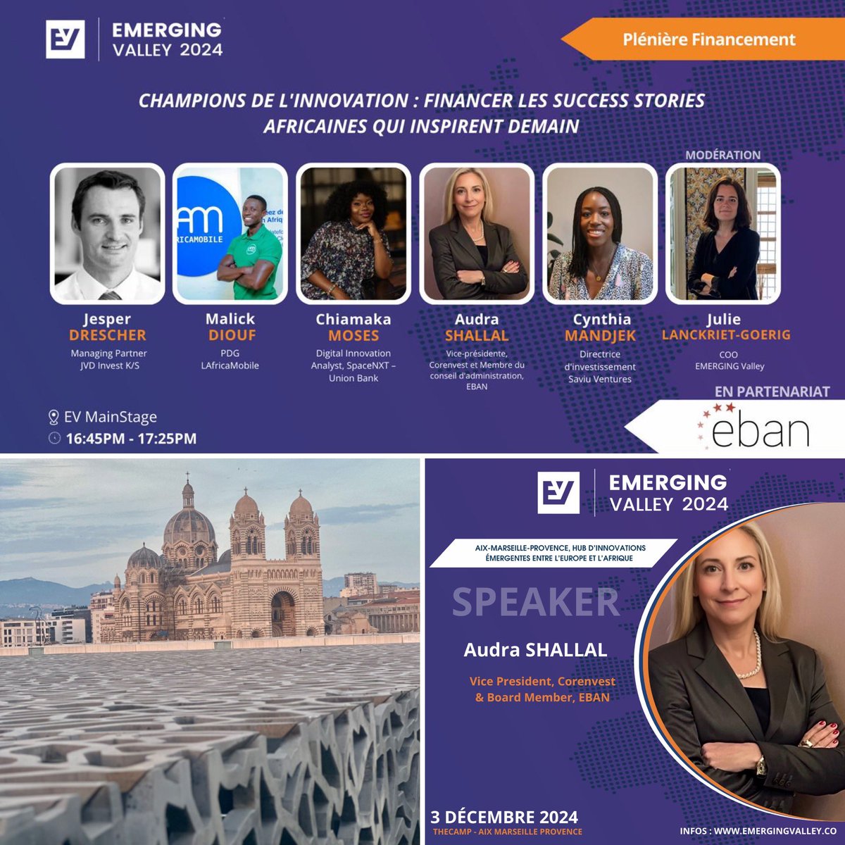 I'm honored to be a speaker on the "Champions of Innovation: Financing African Success Stories" panel at @EmergingValley on Dec 3rd. As Corenvest VP &amp; @EBAN Board Member, I'll share insights on #funding strategies empowering the next wave of African tech champions.
#AfricaTech