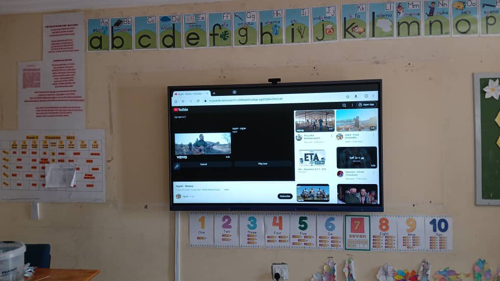 BarneyHarmse's tweet photo. Niitembu Primary School, Oshana Region is online, via Paratus VSAT under Eduvision’s umbrella, “to dust off the curriculum” in the words of a wise man with a lot’s of vision and passion. Eduvision so far connected more than 11,000 students in Namibia, at no cost to the students. https://t.co/hQqOU4djBt