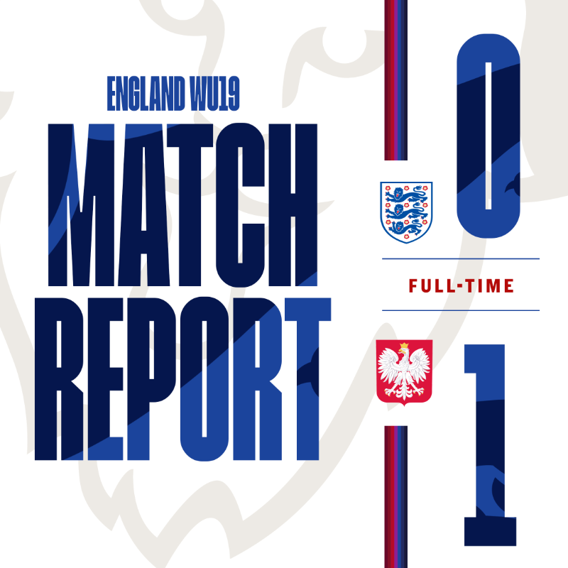 Lionesses's tweet photo. 📰 Over in Poland, Lauren Smith’s #YoungLionesses narrowly missed out on making it three wins in three after losing
1-0 in Brzeg to Poland.