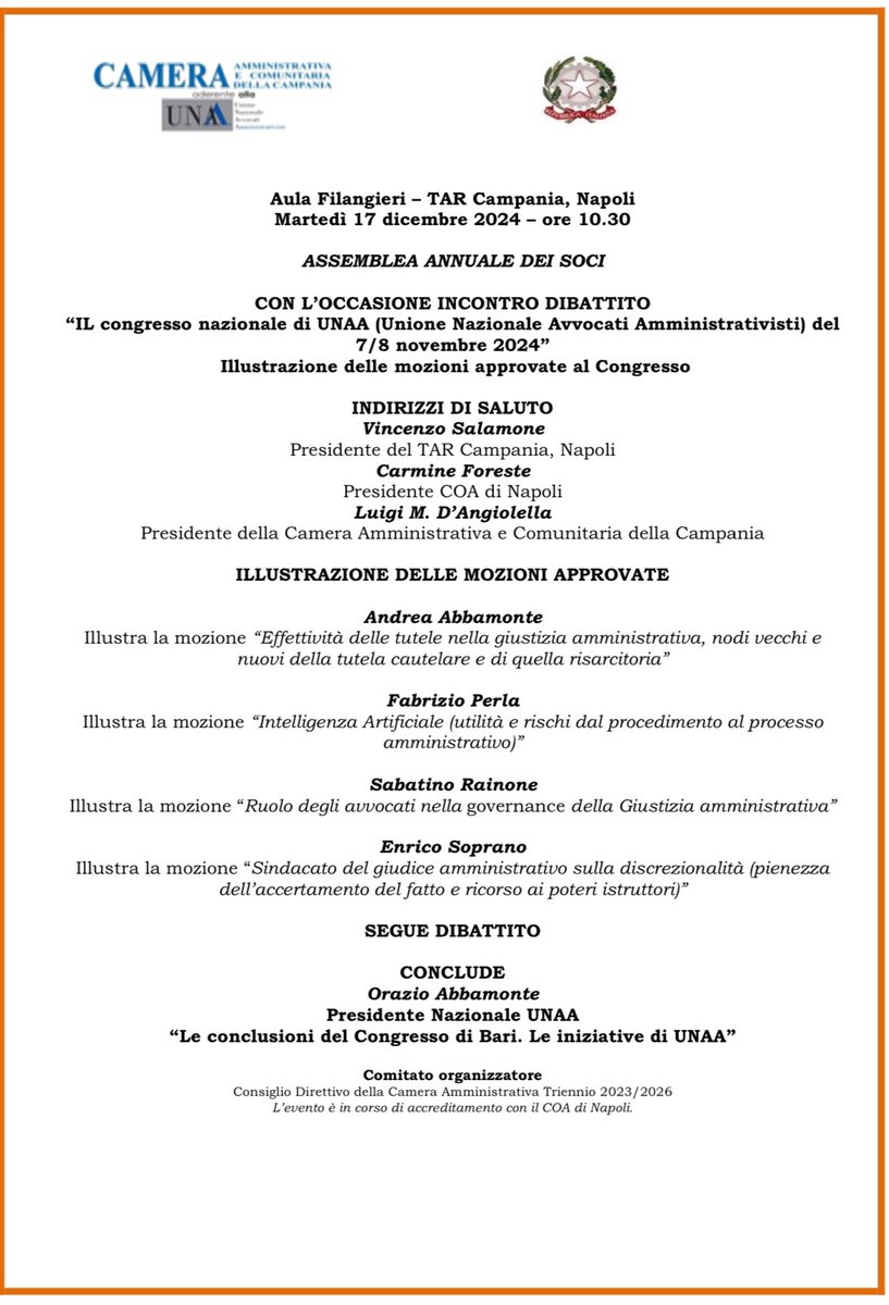 CameraAmm.vaCampania tweet media