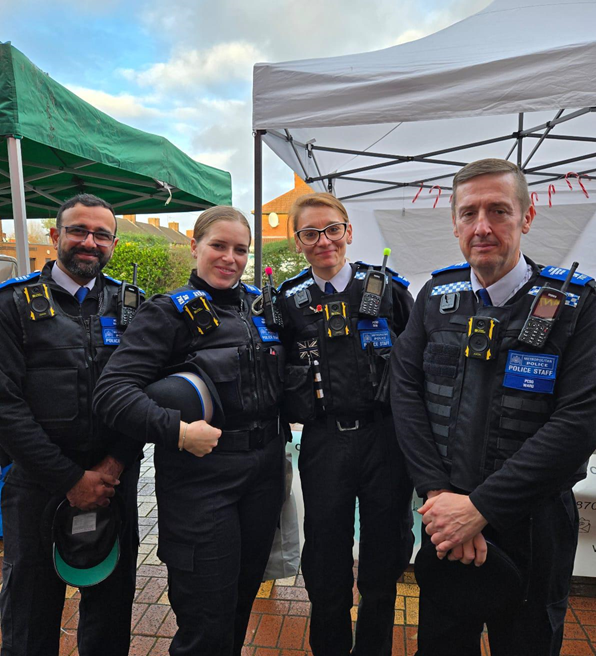 Community officers from North Cluster attended the St Helier Christmas market and had a wonderful time speaking with local residents and enjoying the pre Christmas festivities.