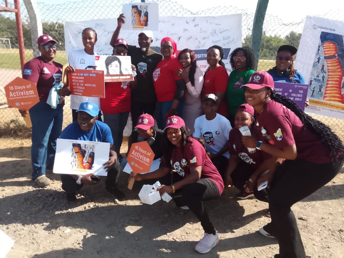 CFHInitiative's tweet image. The Centre for Family Health Initiative (CFHI) joined the #WorldAidsDay road walk organized by @IHVNigeria, FCTA &amp;amp; @CDCgov. Together, we raise awareness, fight stigma, &amp;amp; promote prevention, testing, and treatment. Let's #TakeTheRightPath toward ending HIV/AIDS! #RoadWalk
