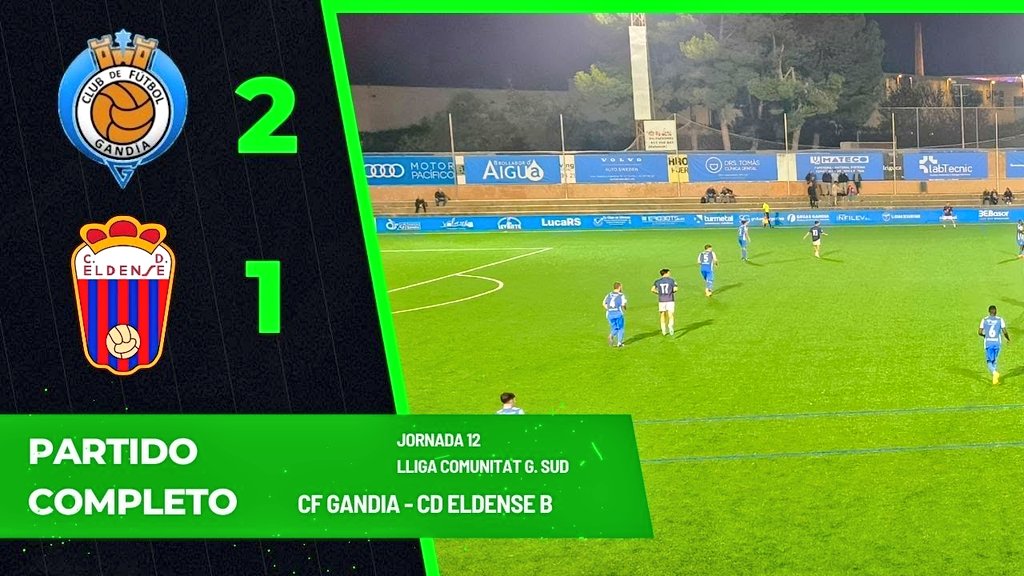 🆕🚨Ya disponible en nuestro canal📺de <a href="/YouTube/">YouTube</a> el partido COMPLETO disputado el pasado domingo en el 🏟️Guillermo Olagüe entre el <a href="/CF_Gandia/">C.F. Gandia</a> 🆚 <a href="/CD_Eldense/">CD Eldense</a> B (2-1) correspondiente a la jornada 12 de la Lliga Comunitat <a href="/FFCV_info/">FFCV</a> G.Sud. No te lo pierdas🍿😎
youtu.be/3z5QfY4wZi0?si…