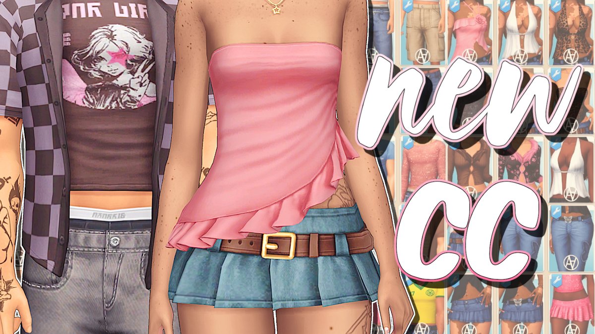 ⭐️ N E W V I D E O ⭐️ THIS NEW CC PACK IS GORGEOUS! 🌸 | sims 4 cc + links (maxis match)

▶️youtu.be/2FtWr6opcgU