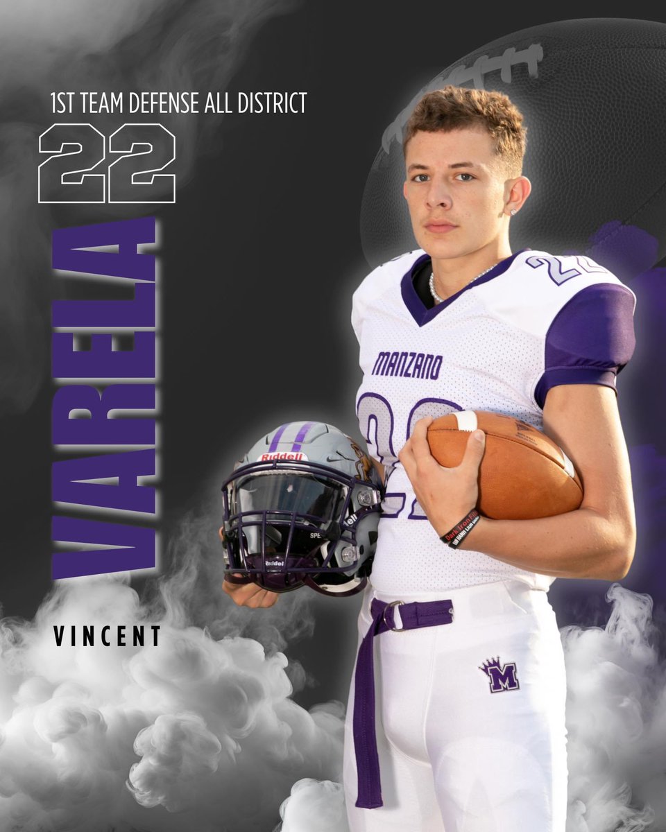Vincent Varela Jr. (@vinnyvarela84) on Twitter photo Beyond blessed to be named 1st all district DE๐๐<a href="/CoachRuss_/">Coach Russ</a> <a href="/ManzanoFB/">MonarchFootball</a> <a href="/PrepRedzoneNM/">Prep Redzone New Mexico</a> Beyond blessed to be named 1st all district DE๐๐<a href="/CoachRuss_/">Coach Russ</a> <a href="/ManzanoFB/">MonarchFootball</a> <a href="/PrepRedzoneNM/">Prep Redzone New Mexico</a>