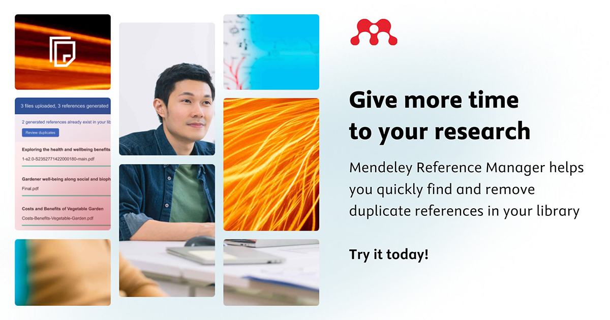Elsevier | Mendeley tweet media